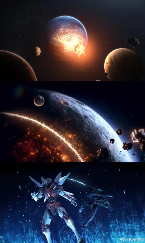 科幻做成这样可太值得炫耀了吧##人类什么时候可以拥有这样的机甲