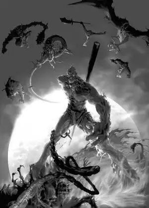 孙悟空魔猴简笔画