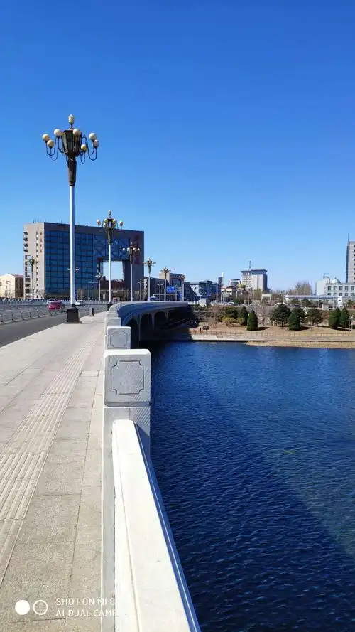 北京顺义减河公园春天美景