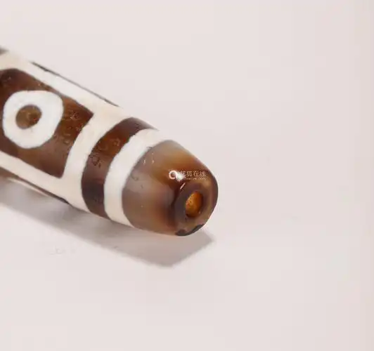 apairofliuyanbeadfromtang唐代六眼天珠一组