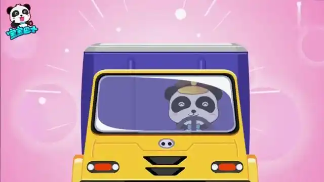 宝宝巴士儿歌—熊孩子开车,看得我心惊肉跳,这个错误千万别模仿