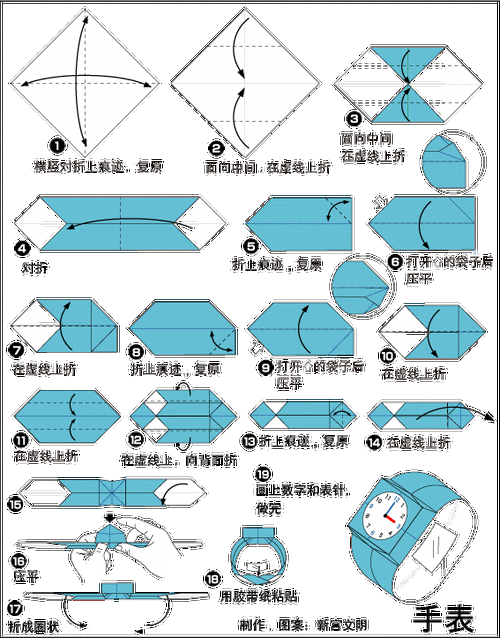 主页 手工制作大全 > 幼儿手工手表-手表
