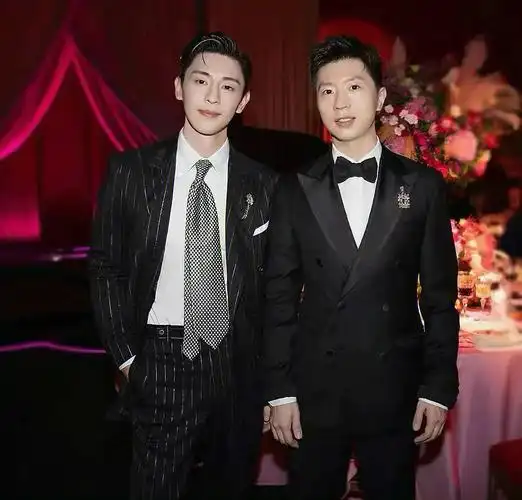 马龙邓伦同框照