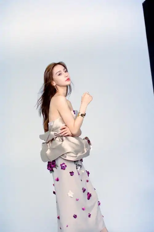 angelababy时装ab面大片##angelababy机车短发造型