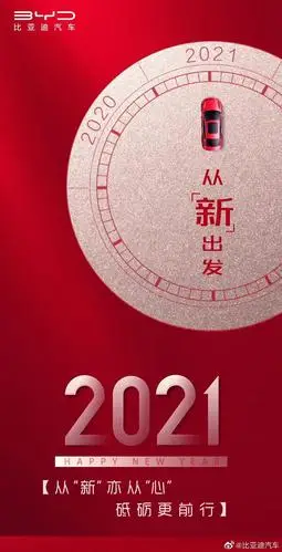 2021年的第一张海报,谁家更有创意