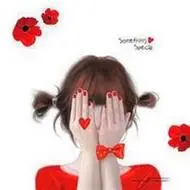 可爱卡通女生捂脸头像_微信头像图片大全