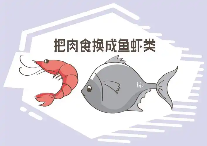 方法二:把肉食换成鱼虾类.