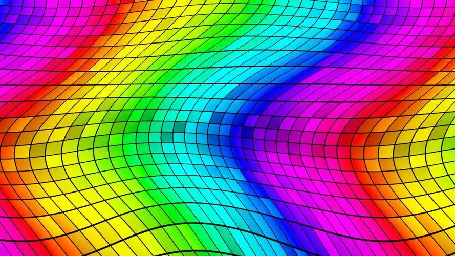 ps填充素材-魔幻彩虹色块ps填充素材- macv