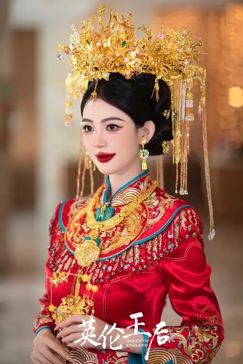 古风新娘超有范