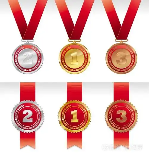 金牌,银牌和铜牌