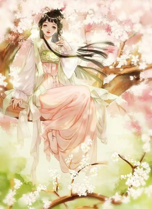 人物绘画,古风小仙女插画图集