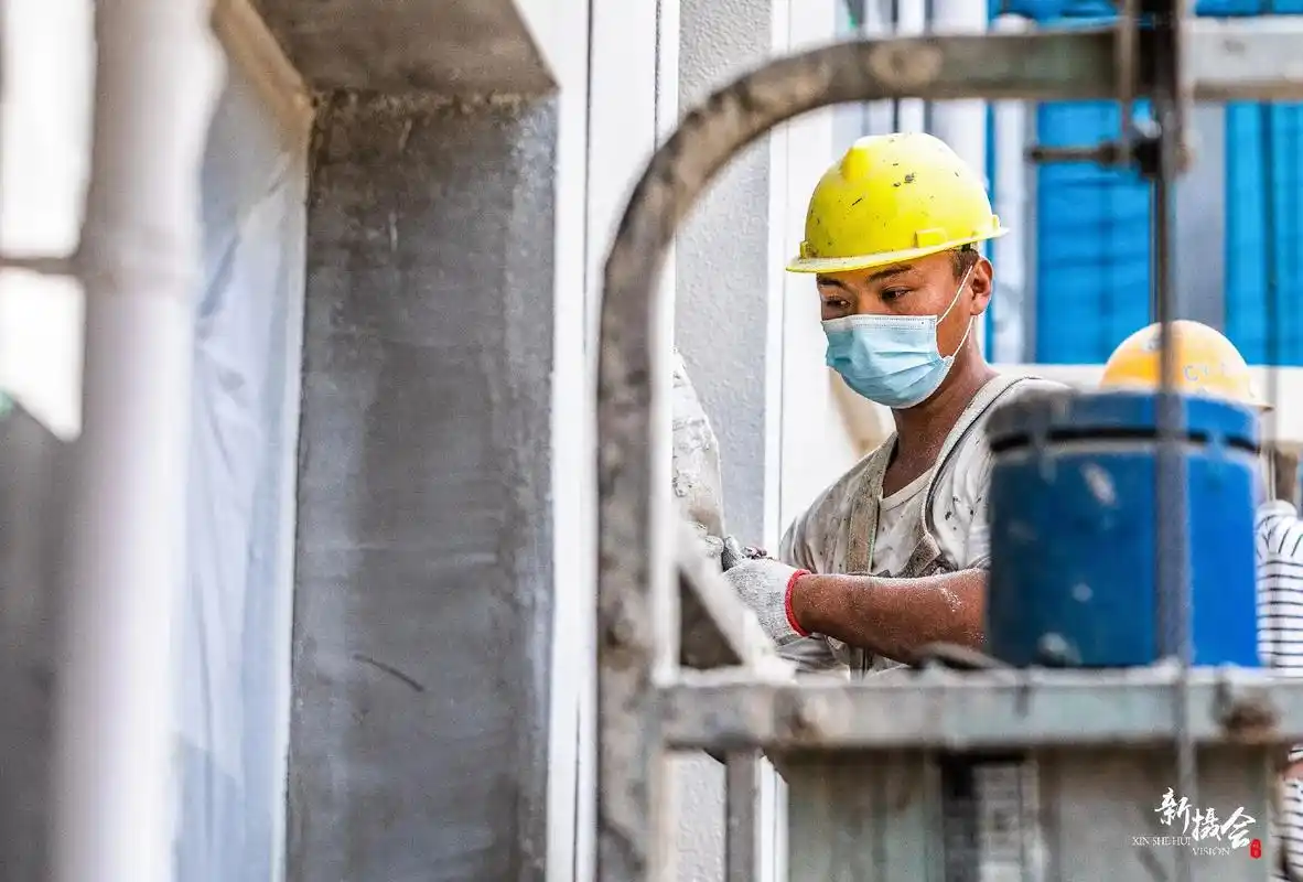 地产摄影 #建筑工人 #建筑工地  - 抖音