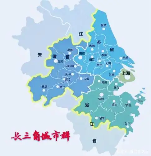 「地理」长三角包括哪些城市呢