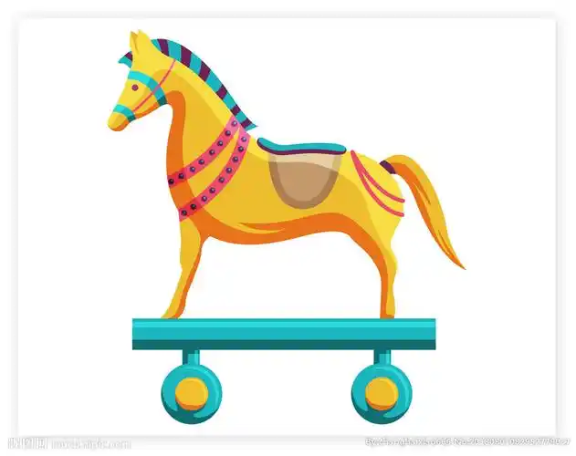 卡通木马图片设计图__其他_动漫动画_设计图库_昵图网nipic.com