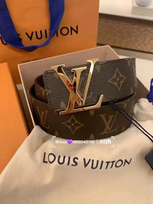 lv男士皮带老花经典款and新款