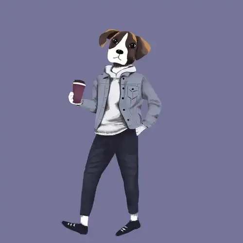 拟人动物练习|插画|创作习作|杏子姐姐_原创作品-站酷zcool