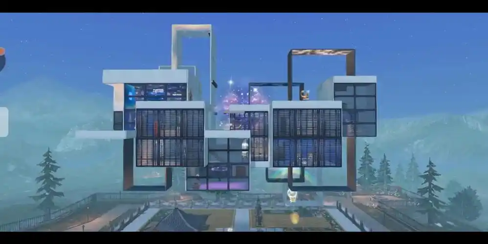 【明日之后】悬空几何 平民现代房