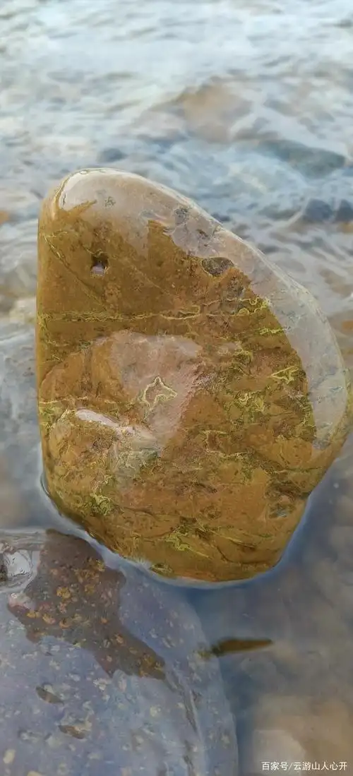 伊河滩捡石头,只为遇见你