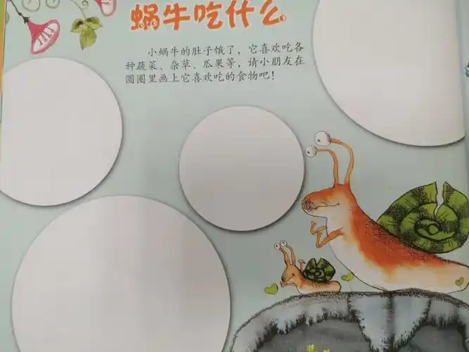 主题二:《我找到了春天》 系列:科学《蜗牛吃什么》