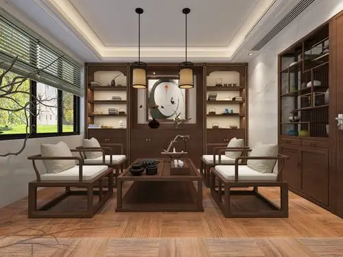 一套新中式家装|空间|家装设计|1992效果图小颖 - 原创作品 - 站酷