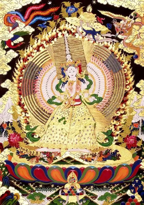 化解恶运的最佳方法是持诵"大白伞盖佛母心咒"_五台山佛学营