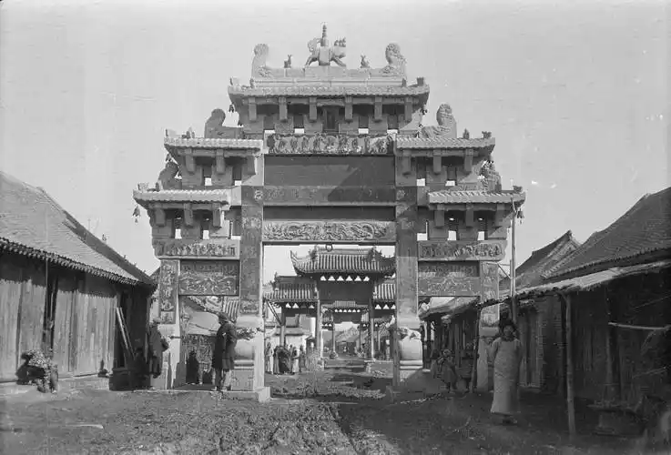 民国老照片1917年的开封还有宋朝的模样吗