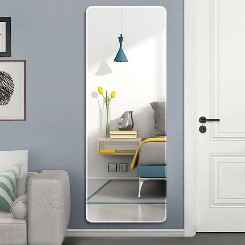 镜子全身试衣镜全身落地镜挂墙镜子全身贴墙穿衣镜粘贴舞蹈镜子壁挂