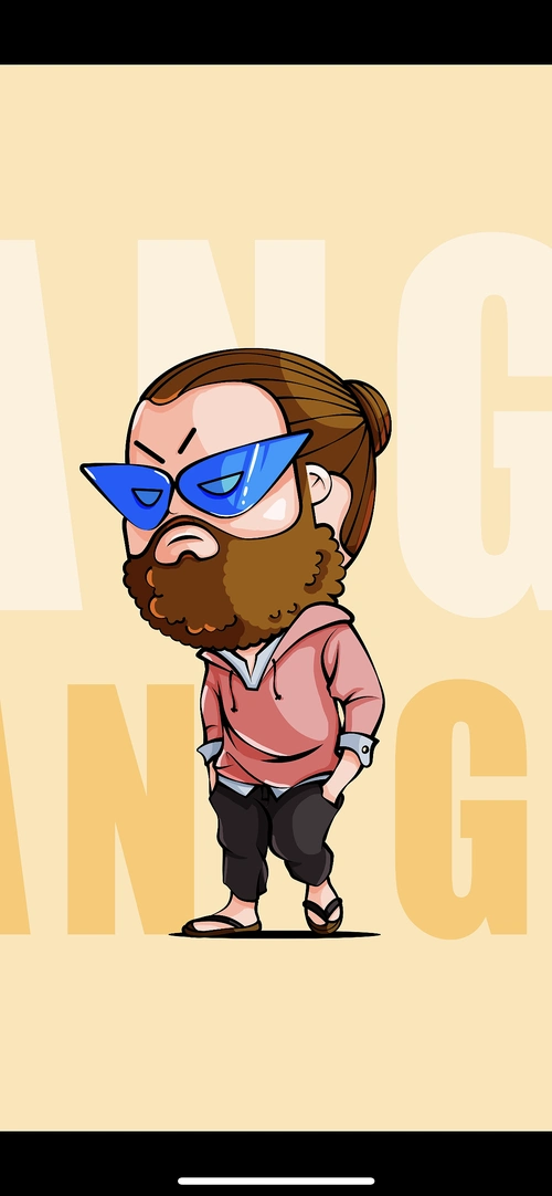 【ip形象】丸子头大叔—钢蛋