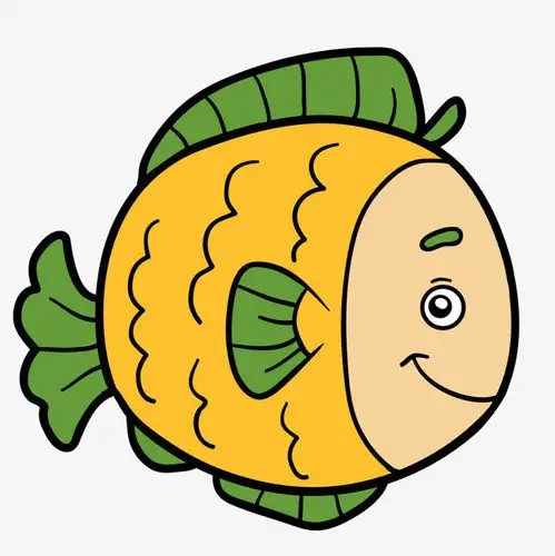 卡通卡通鱼png下载