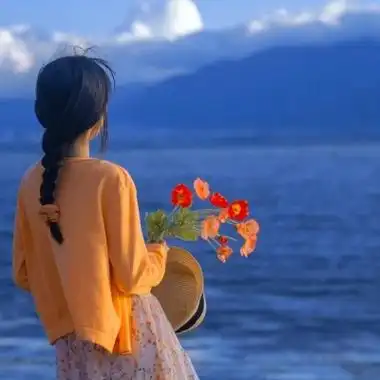 唯美氛围感女生背影头像图片 风景背影女生微信头像图片大全_女生头像