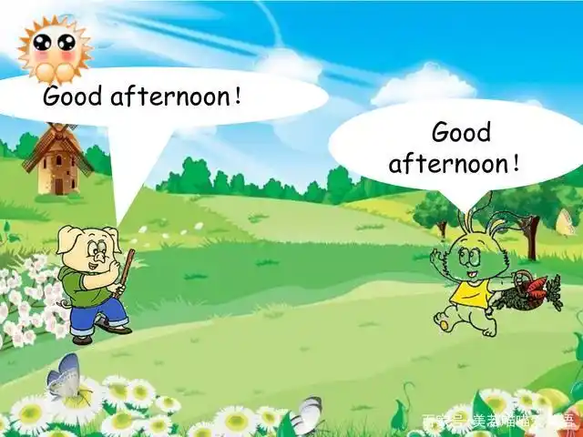 练习对话:good afternoon!