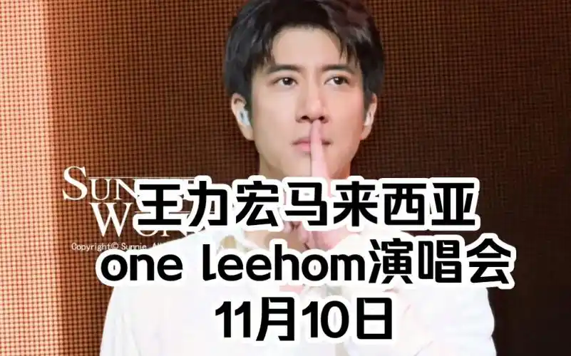 「重传」王力宏马来西亚one leehom演唱会(11.10)