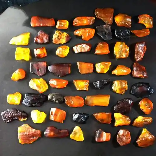 琥珀是一种非常古老的有机宝石,它诞生于大约五千万年前,是由始新世纪