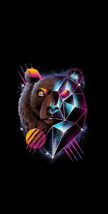 纯黑背景壁纸【纯黑系列壁纸-动物】