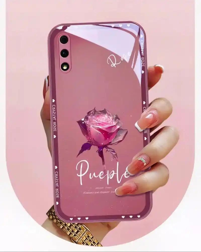 玲珑玫瑰手机壳.适用#华为荣耀9x,防摔耐脏,手感舒适,钢化 - 抖音