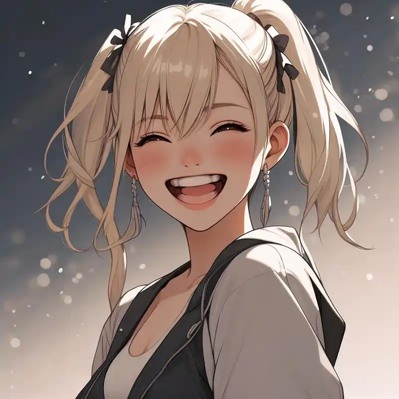 双马尾头像女生👧青春活力满满