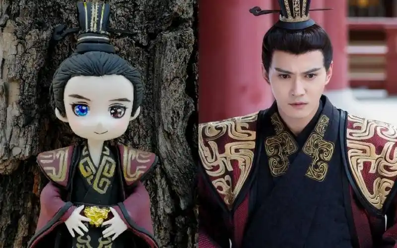 徐正溪叉腰太师宇文护粘土小人儿制作过程