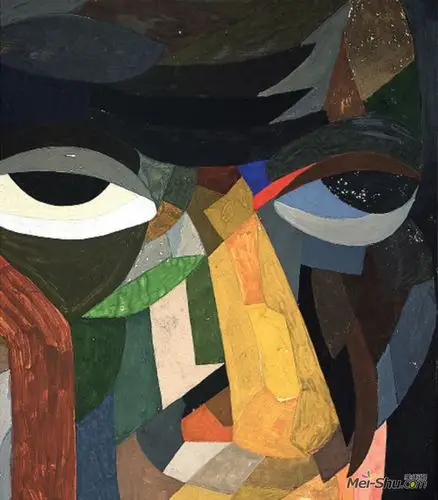 头自画像奥托弗伦德里希ottofreundlich高清作品欣赏