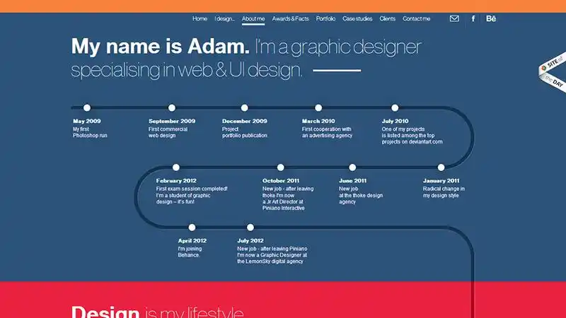 最新设计趋势的24组获奖网页作品(5)