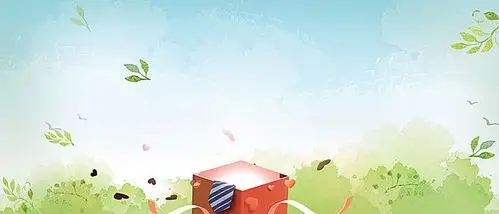 父亲节,简约,父爱,温馨,广告,海报,礼物,盒子,海报banner,文艺,小清新