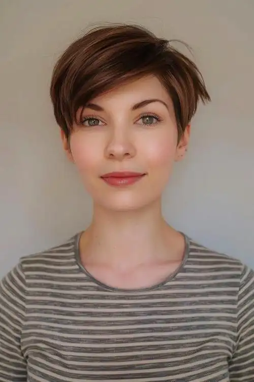 露耳层次短发:焕发青春活力的时尚选择|发型|时尚元素_网易订阅