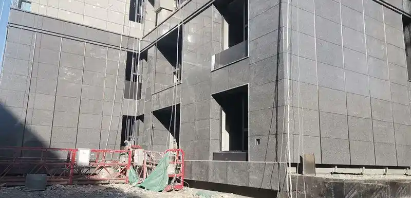 冰花兰石材新疆工地成品(外墙干挂板)