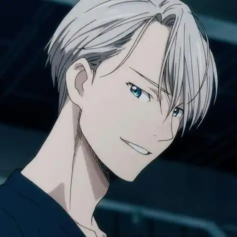 动漫男生头像冰上的尤里维克托