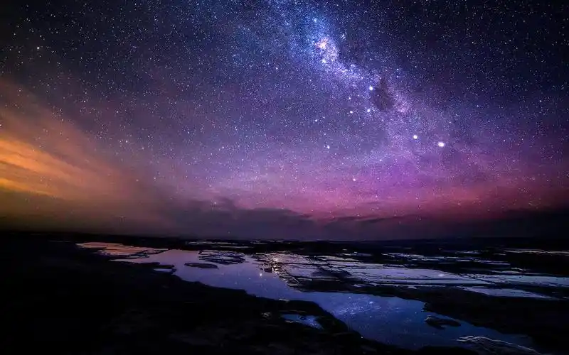 延时摄影绝美星空短片探寻星河中心