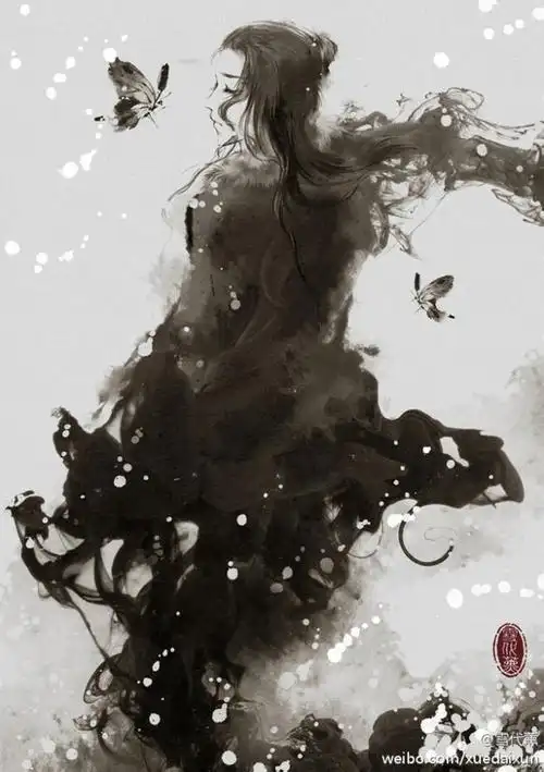 唯美古风伤感抒情凄美意境美人图