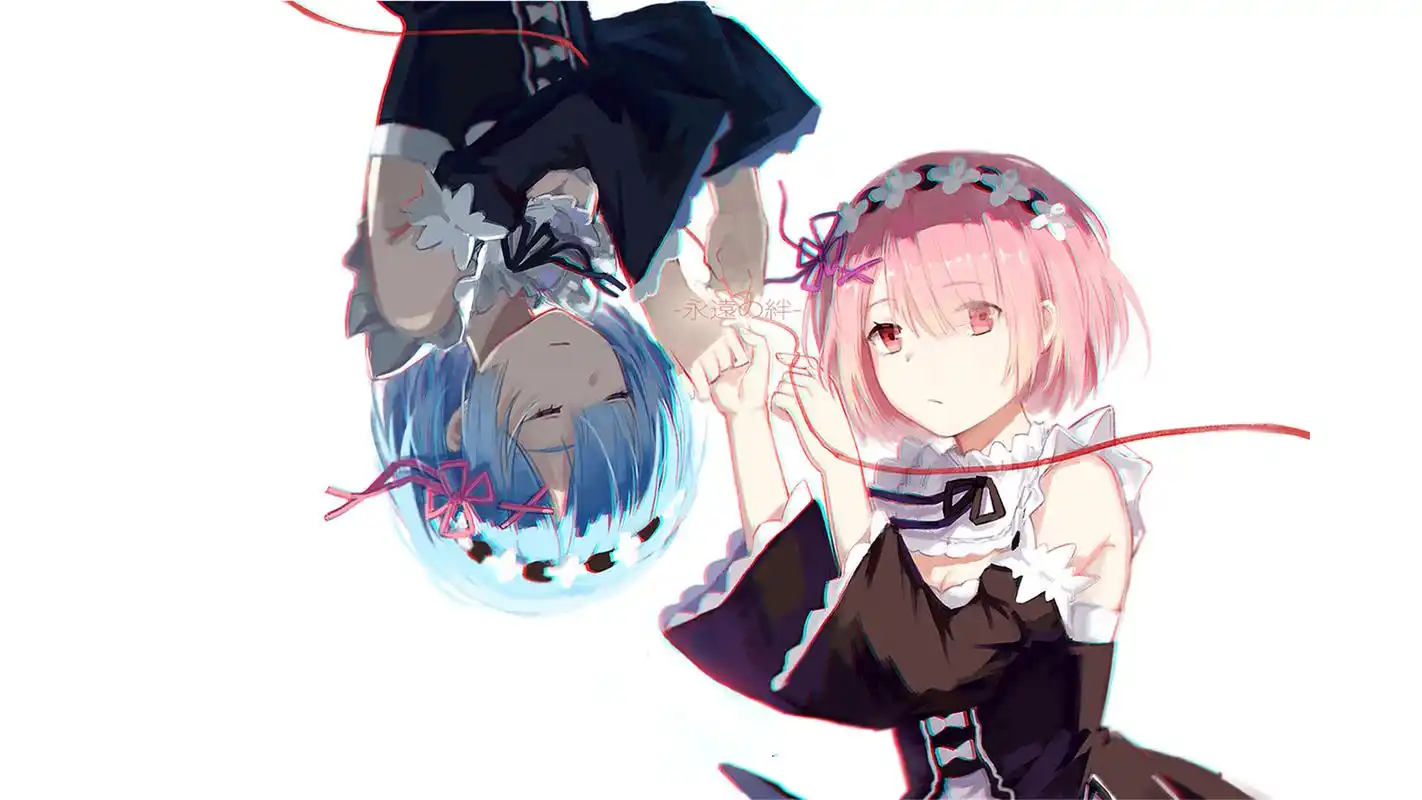 雷姆拉姆壁纸(二):从零开始的异世界生活女仆姐妹壁