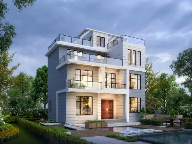 网红风格自建别墅看现代网红风如何设计