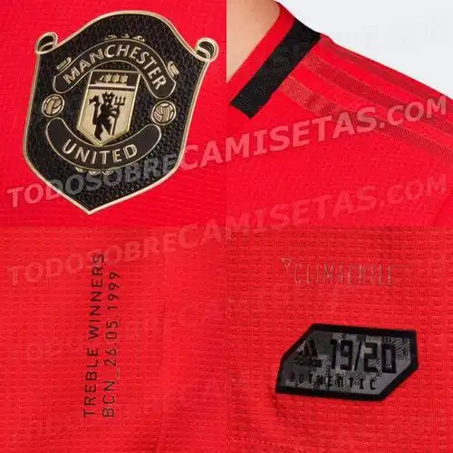 曼联2019/20赛季主场球衣曝光