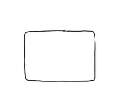 长方形构成简笔画图案