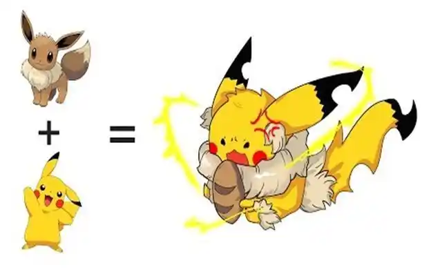 精灵宝可梦:宝可梦融合进化,凤王的新姿态最帅气!皮卡丘护食